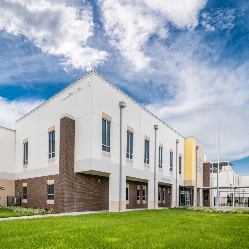 Pasco County Schools Cypress Creek Middle School - Ajax Building Company